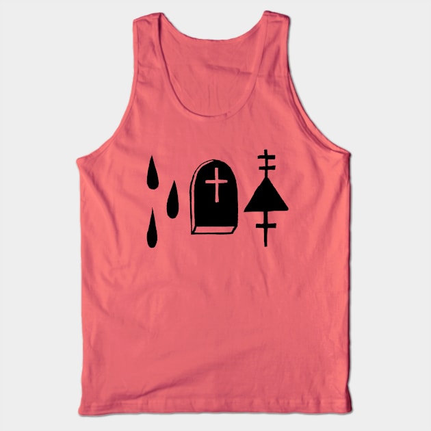 CRUCIFIXVI Tank Top by CRUCIFIXVI